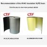 Buy cheap HVAC insulation Adhesive Laminated Pe Foam XLPE DUCT INSULATION flexible polyethylene foam from wholesalers