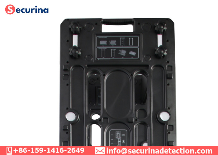 Archway Door Frame Airport Security Detector , Walk Through Metal Detector Foldable
