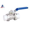 Buy cheap PVC 20mm Double Union Brass Ball Valve Ppr Pipe Nickel Plated from wholesalers