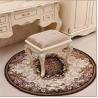 Buy cheap Brown Jacquard Chair Floor Mats Round Shape High Wear Resistance from wholesalers