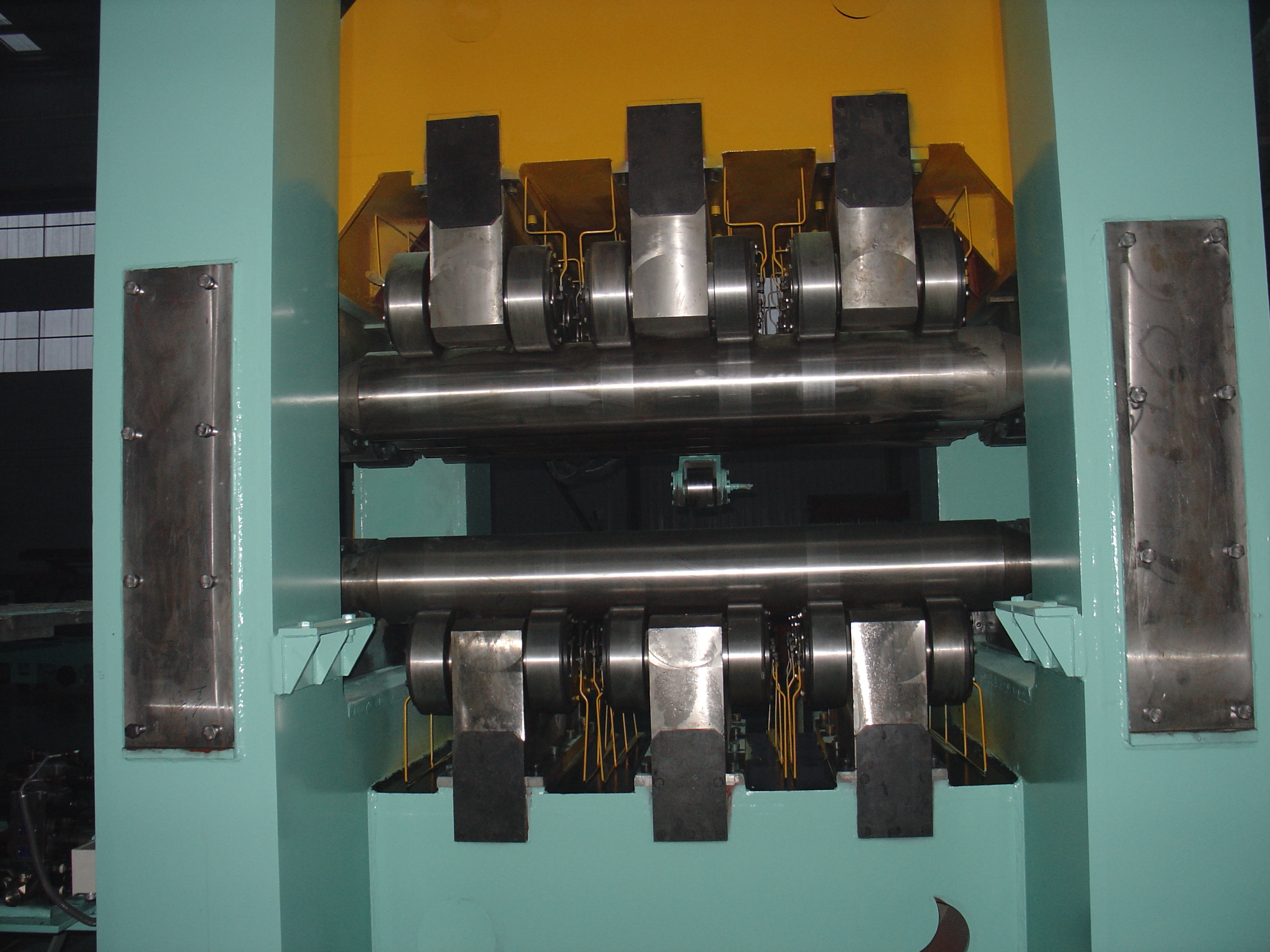 35KG Weight Steel Coil Leveling Machine for Coil Rewinding in Steel Manufacturing