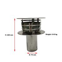 Buy cheap 3" Galvanized Wood Stove Rain Proof Chimney Cap Power Coated product