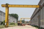 5t semi gantry crane hoist for outdoor and indoor with CE ISO certificates