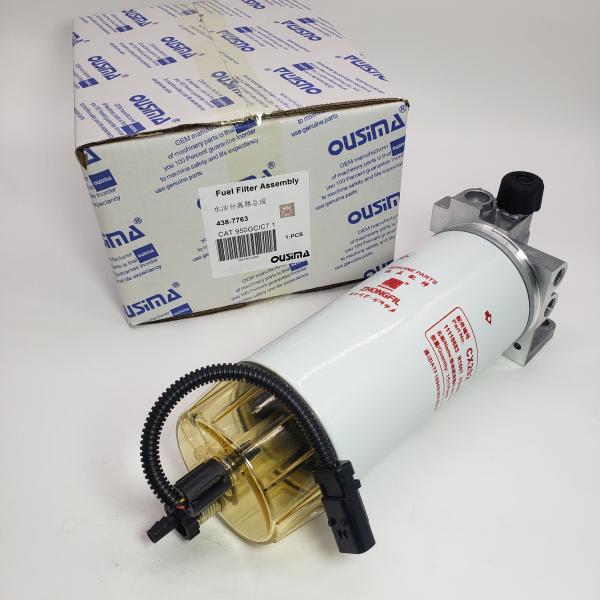 Buy cheap Fuel Filter Assembly Water Separator Electronic Pump 438-7763 For 950GC D6K2 C7.1 from wholesalers