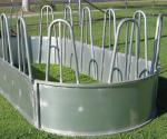 Galvanized Cow Headlock Custom Cattle Dairy Headlocks Farming Equipment Cattle