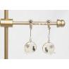 Buy cheap Dream Cats Pure 1cmx3cm Wedding Used 14K Gold Pearls Real Flowers Ear Studs from wholesalers