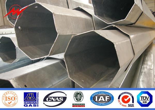 Buy cheap IP65 69kv Galvanised Steel Pole For Electrical Distribution Line Project from wholesalers
