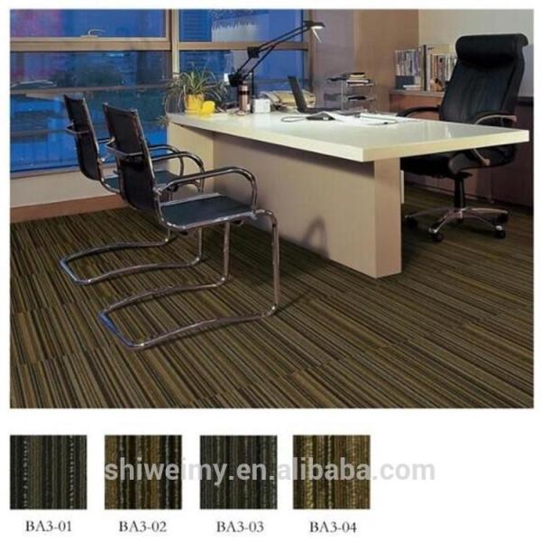 Buy cheap Modern dark colored tufted loop stripe PP carpet tile from wholesalers