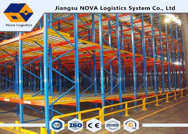 Buy cheap Orange / Red Cost Effective Gravity Flow System For Production Assembly Line from wholesalers