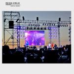 Low Attenuation Outdoor Rental LED Display Stable Operation Good Weather Ability
