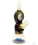 In Stock 12'' Glass Freeze Pipes Coil Bongs Percolator Filter With Ice Catcher