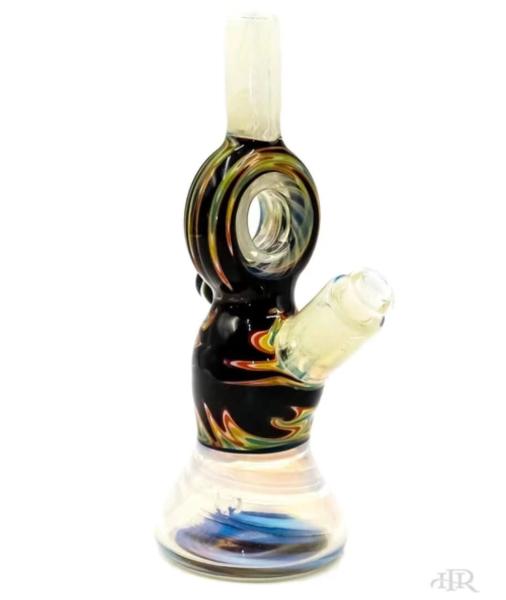 Buy cheap In Stock 12'' Glass Freeze Pipes Coil Bongs Percolator Filter With Ice Catcher from wholesalers