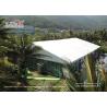 Buy cheap 30m Width Glass Wall Outdoor Tents For Events / Exhibition 1000 People Capacity from wholesalers