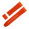 Buy cheap Waterproof Silicone Rubber Watch Strap Bands Curved End Rubber Watch Strap 22mm from wholesalers