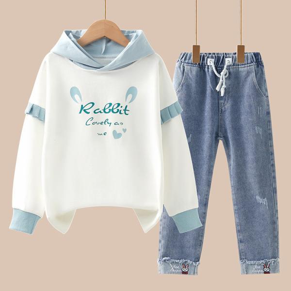 Buy cheap 51.2in Children'S Outfit Sets Hooded Coat from wholesalers