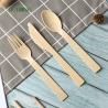 Buy cheap Dispos Biodegradable Bamboo Tableware Wooden Knife Fork Spoon Flatwar Cutleri Set from wholesalers