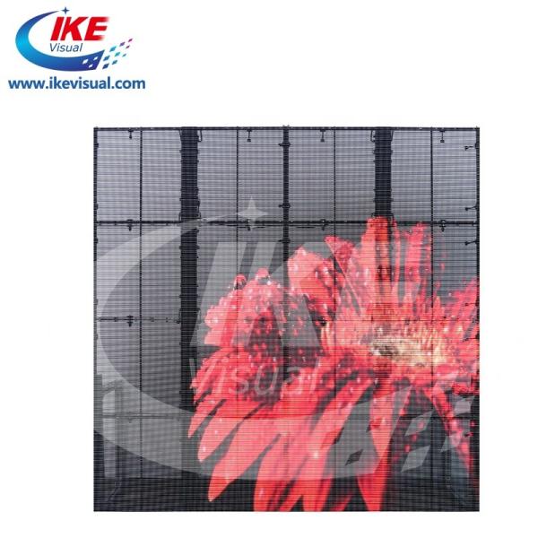 Buy cheap Full Color P3 Transparent Advertising Screen IP43 Indoor Shop Window LED Display from wholesalers