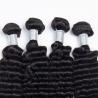 Buy cheap Peruvian Deep Wave Hair 100% Human Hair Weave Peruvian Curly Hair Extensions from wholesalers