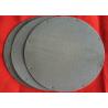 Buy cheap 5mm Metal Mesh Filter Screen 600mm Black Cloth Multi Layer Spot Welding Extruder Screen from wholesalers