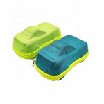 Colorful Knitted Fabric EVA Glasses Case Childrens Sunglasses Case Scratchproof
