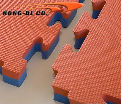 Buy cheap 120kg/cbm Double Colour Eva Gym Foam Mat from wholesalers
