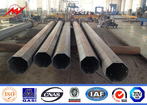 Buy cheap Hot Dip Galvanized Steel Philippines Metal Utility Poles For Utility Transmission Line from wholesalers
