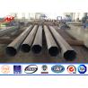 Buy cheap Grade 65 Steel 60 Ft Height Electrical Power Pole For 138 Kv Transmission Line from wholesalers