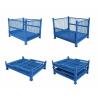 Buy cheap Steel Pallet Box Metal Mesh Container Lockable Storage Roll Wire Mesh Cage from wholesalers
