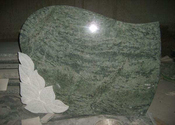 Buy cheap Olive Green Grey Granite Memorial Stones G654 American Style For Monument from wholesalers