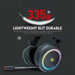 Gaming 110DB Gaming Headphones PS4 RGB Playstation Headset With Mic