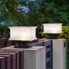 Buy cheap Waterproof IP65 Solar Pillar Lights Outdoor 6000K Post Cap Lamp from wholesalers