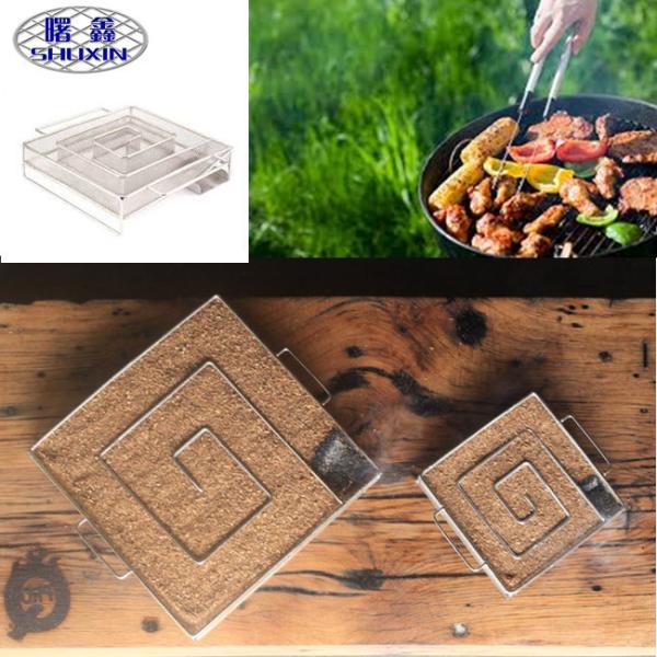 Buy cheap Stainless Spiral Smoker Box Bbq Wood Homemade Cold Smoke Generator from wholesalers