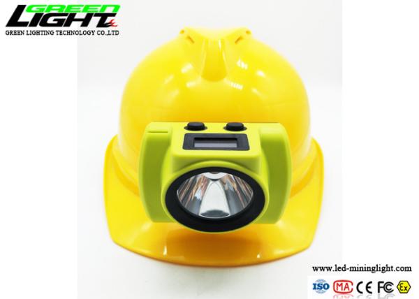 Buy cheap PC ABS IP68 16hrs 18000lux LED Miners Cap Lamp E27 Base from wholesalers