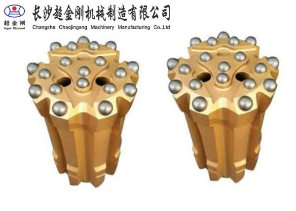 Buy cheap Tapered Equipment Thread Button Bit 45mm-152mm Diameter ISO Approved from wholesalers