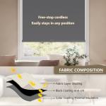 Oeko-Tex Waterproof Polyester Blackout Roller Fabric Porosity 3% 5% 10%