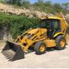 Buy cheap 2.5 Ton 4WD Backhoe Loader with Quancheng Hydraulic Pump and Chuanye Hydraulic Cylinder from wholesalers