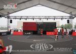 3-80m Clear Span Aluminum And PVC Party Tent For Sports Court 204x120x3mm