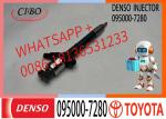 Denso Common Rail Fuel Injector 095000-7220 095000-7240 095000-7250 095000-7270