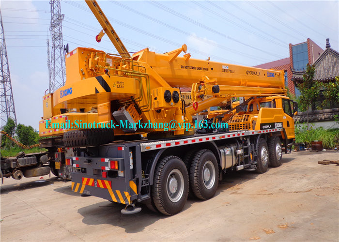 Diesel XCMG Truck Crane QY35K5 / Telescopic Hydraulic Crane With 36930kg Payload