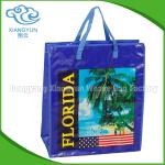 Florida Design Custom Woven Bag Polypropylene Bags With Handles CMYK