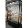 Buy cheap Aluminum Glass Display Showcase Brushed Store Display Cabinet from wholesalers