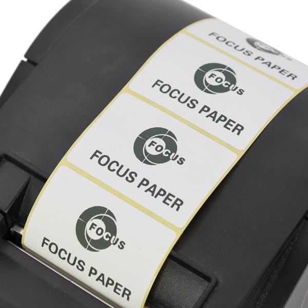 Buy cheap 75GSM Thermal Label Sticker Roll BPA Free Thermal Paper 58mm X 40mm For Tea Shop from wholesalers