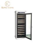 Buy cheap 50 Bottles 110V 220V Custom Wine Cooler Cabinet Low Noise White Red Black Brown from wholesalers