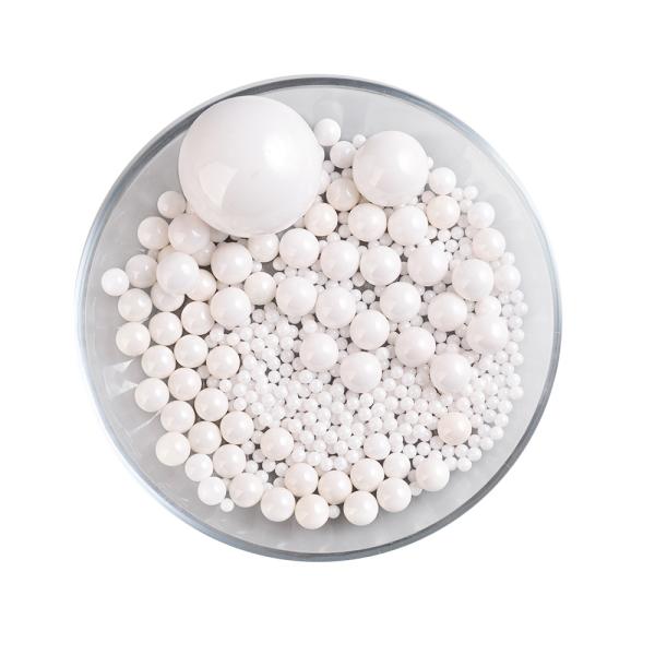 Buy cheap Y-TZP Micro Grinding Media Ball White Zirconia Mill Beads SGS from wholesalers