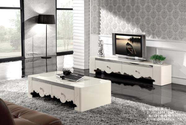 Buy cheap sell high glossy coffee table,#A-118,TV cabinet,#B-118 from wholesalers