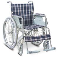Buy cheap Standard Aluminum folding manual wheelchair double cross bar model GT-864L product