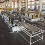 PLC Control Cable Tray Roll Forming Machine With 22 Stations Cr12Mov Cutter