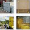 Buy cheap 1.5mm 1.8mm 2.0mm Metal Temporary Steel Fence Panels 50X100mm from wholesalers