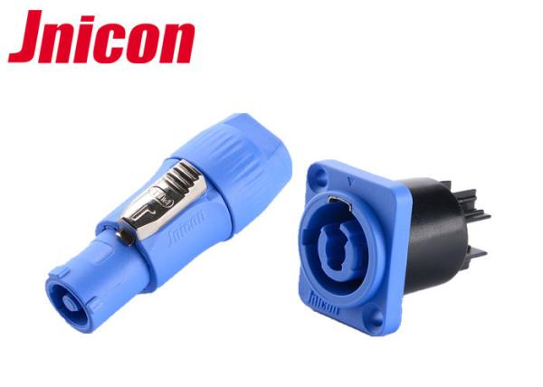 Buy cheap 500V 20A Waterproof 3 Pin Plug And Socket PowerCon IP44 / IP65 For Indoor / Outdoor from wholesalers