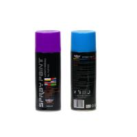Buy cheap Purple / Pink Orange Easy Hand Acrylic Spray Paint Rich Colors All Purpose product